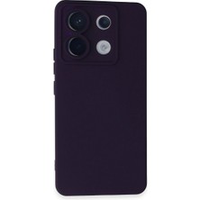 Eco Port Xiaomi Redmi Note 13 Pro 5g Kılıf Nano Içi Kadife Silikon - Mor