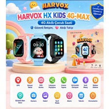 Azurtech Hx Kids 4g-Max Akıllı Çocuk Saati Gps Takipli Sım Kartlı Görüntülü Konuşma