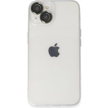 Eco Port Apple Iphone 14 Kılıf Luko Lens Silikon - Yeşil