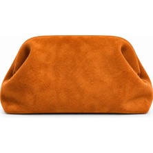 PaminBags Aksesuar Paminbags Gerçek Süet Deri Burslu Çanta PMN0058