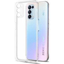Eco Port Oppo Reno 5 Pro Kılıf Lüx Şeffaf Silikon