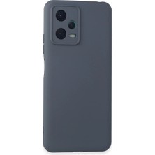 Eco Port Xiaomi Redmi Note 12 5g Kılıf Nano Içi Kadife Silikon - Gri