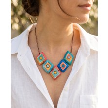Soie Mosaic Seramik Kolye