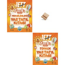 Ünlüler Karması Lgs Jett 7'den 8'e Fen Bilimleri ve Türkçe Yaz Tatili Kitabı + Telefon Standı