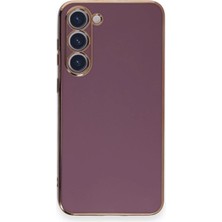 Eco Port Samsung Galaxy S23 Plus Kılıf Volet Silikon - Mor