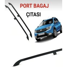 TMZ Garage 2013 ve Üzeri Dacia Sandero Stepway 2 Tavan Çıtası Siyah