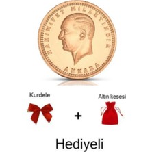 Ethem Kuyumculuk T.c Darphane Kulpsuz Cumhuriyet Altını Ata Lirası 7.21 Gram 22 Ayar Yatırımlık