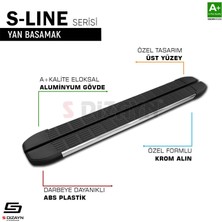 S-Dizayn Vw Tıguan 3 2024- 183 cm S-Line Krom Yan Basamak