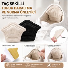 Eşya Dünyası Taç Şekilli 5 mm Topuk Daraltma ve Vurma Önleyici Ped