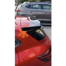 TMZ Garage Renault Clio 5 Parlak Siyah Arka Spoiler | Bagaj Üstü Spoiler – Piano Black