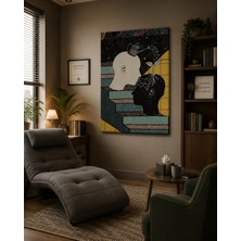 Othello Art Psikoloji Temalı Soyut Kanvas Tablo – Modern Terapi ve Kişisel Gelişim Sanat Tablosu