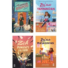 Timaş Çocuk 5-6-7-8.sınıf Okuma Toz ve Hayaller Kitapçısı Zoe Nin Yayınından Zoe Nin Masasından Zia Dünyayı Siliyor 4 Kitap