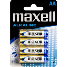 TeknoKapsül Maxell Lr6 Aa Alkalin Kalem Pil 4’lü Paket Blister