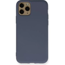 TeknoKapsül Iphone 11 Kılıf Nano Içi Kadife Silikon - Gri