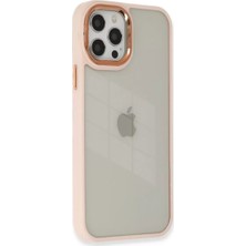 TeknoKapsül Iphone 12 Kılıf Dora Kapak - Pudra