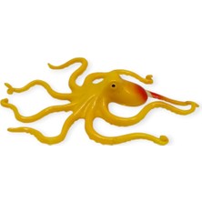 TeknoKapsül Hayvan Figürleri - Deniz Hayvanları 14 cm - Ahtapot (Lisinya)