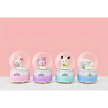 TeknoKapsül Kuromi Işıklı Kar Küresi 7 cm ALK3397