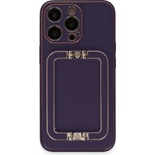 TeknoKapsül Iphone 13 Kılıf Coco Elit Kapak - Derin Mor
