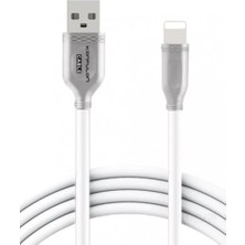 TeknoKapsül S48 Lightning Kablo Iphone Uyumlu 1m 3A - Beyaz