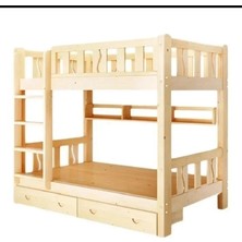 Doğal Ahşap Ranza (Wood Ranza )