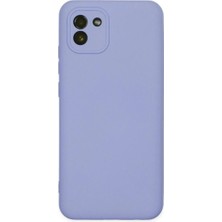TeknoKapsül Galaxy A03 Kılıf Nano Içi Kadife - Lila