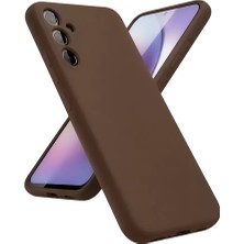 TeknoKapsül Galaxy S24 Fe Kılıf First Silikon - Kahverengi