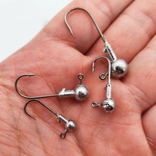 Megsaydin Jig Head Kurşunlu Silikon Yem Iğnesi Seti 20 Adet – 1g 2g 3g 5g Karışık Jig Head