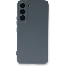 TeknoKapsül Galaxy S23 Kılıf Nano Içi Kadife Silikon - Gri