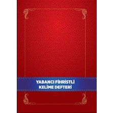 TeknoKapsül Yabancı Dil Fihristli Kelime Defteri