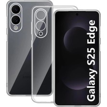 TeknoKapsül Galaxy S25 Edge Kılıf Lüx Şeffaf
