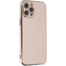 Eco Port Apple Iphone 12 Pro Kılıf Volet Silikon - Pembe