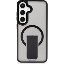 TeknoKapsül Galaxy S24 Tork Magsafe Standlı Kapak - Siyah