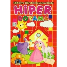 TeknoKapsül Hiper Boyama - Eğitici Öğretici Boyama Kitabı