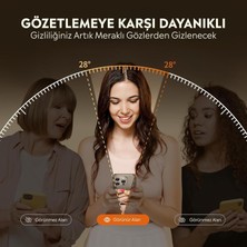 Cavora Iphone 11 Pro Max Uyumlu Hayalet Cam Privacy Özellikli Darbelere Karşı Maksimum Koruma Sağlayan ve Kolay Uygulama Aparatlı Toz Bırakmayan Tam Kaplayan Kırılmaz Ekran Koruyucu