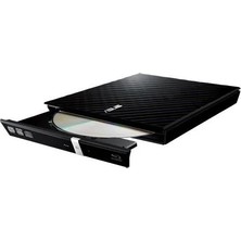 Asus 8x SDRW-08D2S-U USB 2.0 Slim Harici DVD Yazıcı Siyah