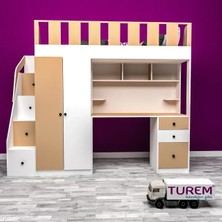 Fantastik Çalışma Masalı Ranza Mdf
