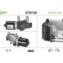 Valeo Semeglbl Silecek Motoru Ön Clio Iii 06/05