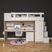 Trendy Membran Çalışma Masalı Ranza Mdf