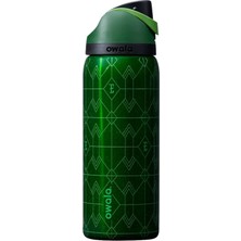 Owala 32 Oz (946 Ml) Freesip Desenli Çift Katmanlı Paslanmaz Çelik Termos – Kilitli Kapak