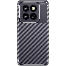 ENCO Mey Ithalat®   Mi 14T Pro Kılıf Auto Focus Karbon Kapak - Lacivert