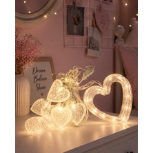Nevamel® Kalp Figürlü LED Neon Dekor Işığı Romantik Ortam Aydınlatması