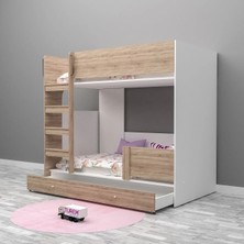 Gardenya Kitaplıklı Ranza Suntalam