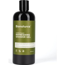 Bionaturca Organik Sertifikalı Ferahlatıcı Duş Jeli 400ML