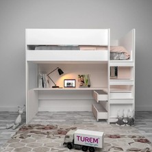 Alice Çalışma Masalı ve Şifonyerli Ranza Suntalam