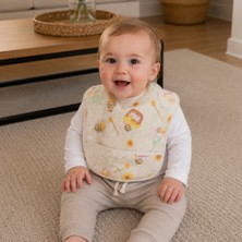 Mammam Always By Your Side Sevimli Arılar Bebek Mama Önlüğü (6-24 Ay)