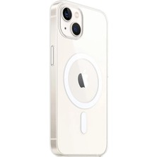 Eco Port Apple Iphone 15 Plus Kılıf Magneticsafe Şeffaf Silikon - Şeffaf
