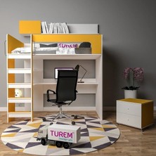 Demet Çalışma Masalı Ranza Mdf