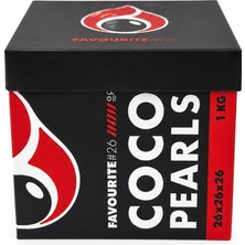 Eds Coco Pearls Favourite #26 1kg | Premium Nargile Kömürü 26X26X26 Küp Doğal Hindistan Cevizi Kömürü
