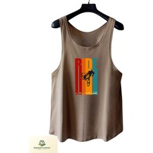 Mutlu Gym Fitness Gym Tank Top Sporcu Atleti Ince Askılı( Ride)