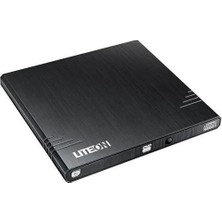 Liteon Lıte-On DRW-EBAU108-11 8x USB 2.0 Slim Harici DVD Yazıcı Siyah